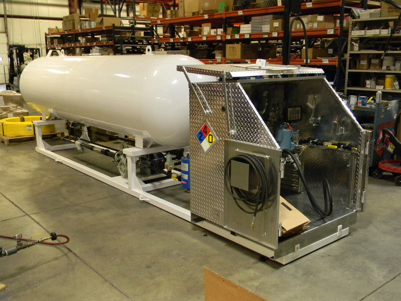 Load image into Gallery viewer, D2A Disp C12/2hp No Meter 8' cylinder hose and scale