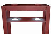 2-PORT VERTICAL BULKHEAD W/2