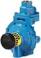 TWO PSIG DELIVERY PRESSURE COMPACT TWIN-STAGE REGULATOR