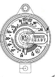 Junior  JR  Rochester Dial for verticle 420 lb cylinder