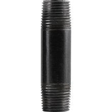 3/8 x 2 Standard black nipple (25 per box)