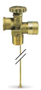 Cyl valve up to 200# 3/4 x POL w/ 11.0
