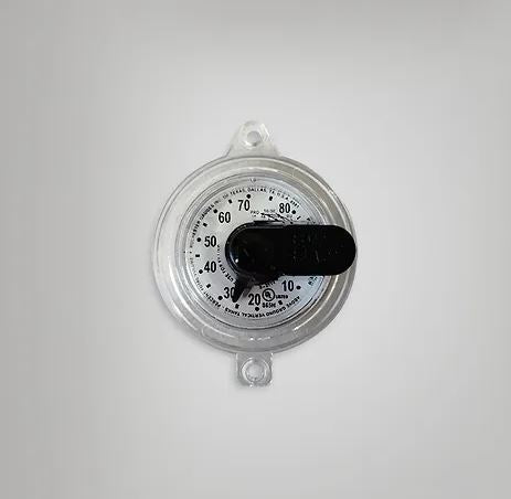 Senior Tabbed R3D Dial For Vertical Tanks (10-80%)