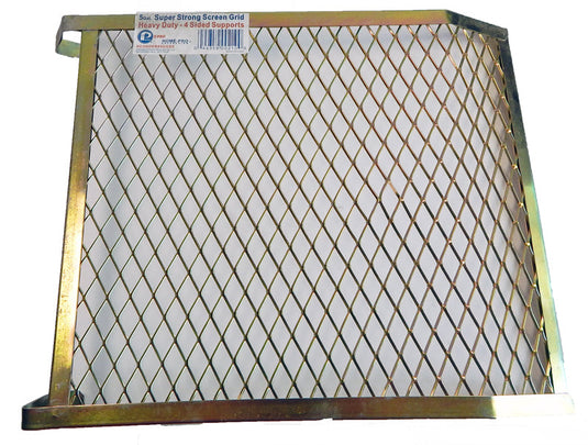Bucket grid with dimple