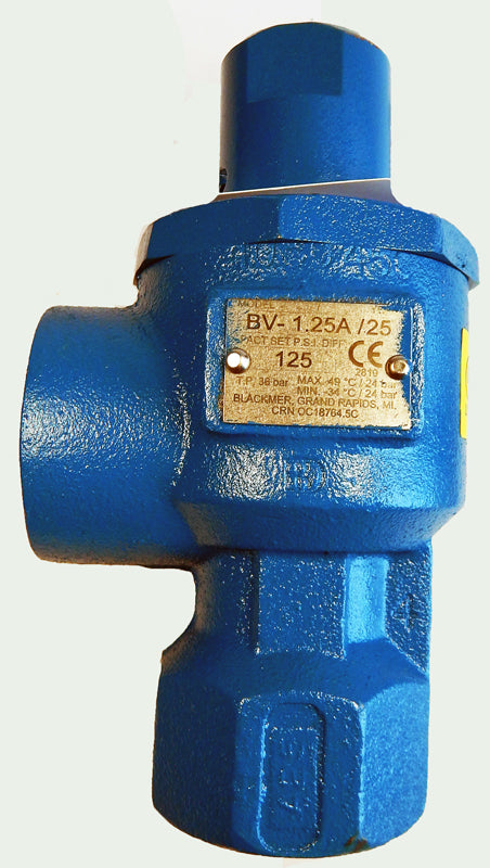1 1/4 FPT Bypass Valve 115 PSI