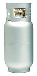 33.5lb Aluminum Mower cylinder LH connector, Acme fill, gauge