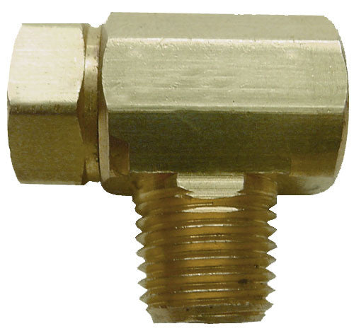 G1700 brass tee with no check 1/4 INVFLx1/4 INVFLx1/4 MPT