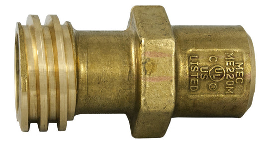 3/8 FM X 1 1/4 ACME safety check connector   MEC