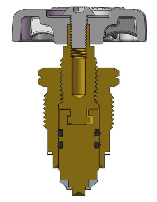 Bonnet and stem assembly for ME9100 series