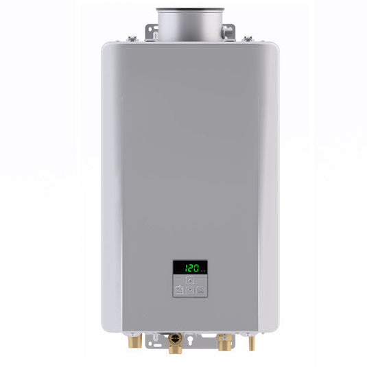 Rinnai interior tankless water heater, 140K, 5.3 GPM