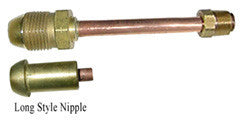 Load image into Gallery viewer, PIGTAIL-POL X INV FLR 1/4" TUBE 20" LENGTH LONG NIPPLE
