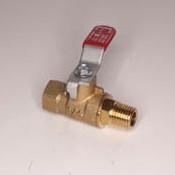 1/4" FIP x 1/4" MIP T-82 Mini Short Handle Comp Ball Valve