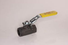 1/2" carbon steel ball valve w/ locking handle Jomar