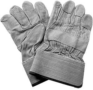 Leather Palm Safety Gloves